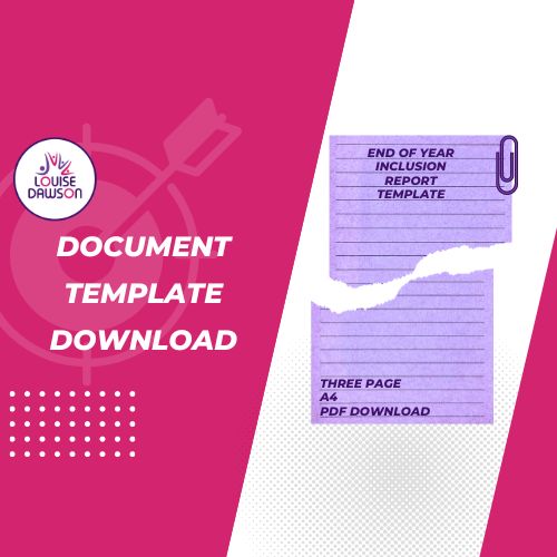 Document Download: End of Year Inclusion Report Template